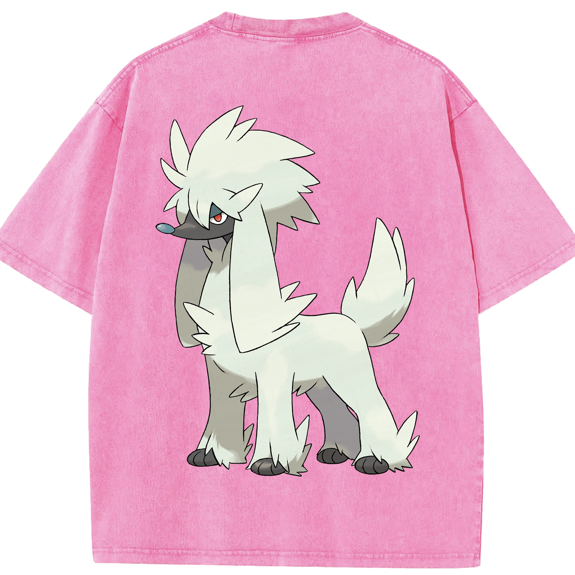 （画像用） ポケットモンスター Pokémon 綿100% ヴィンテージ風 半袖Tシャツ（背面プリント）